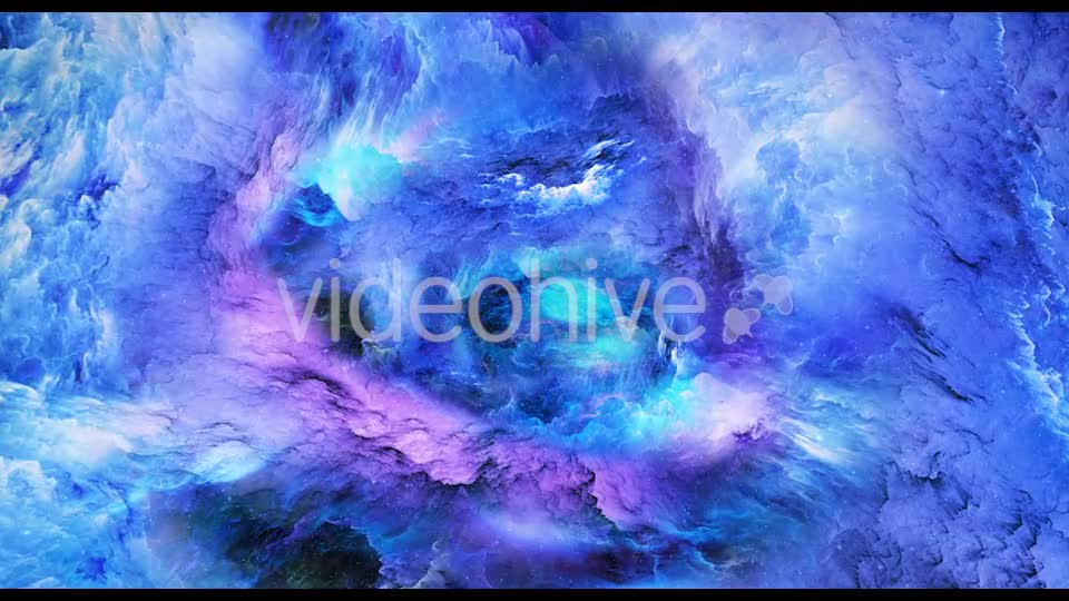 Abstract Blue Nebula in Space Videohive 20794298 Motion Graphics Image 1