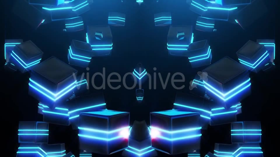 Abstract Blue Neon Squares Videohive 19976372 Motion Graphics Image 10