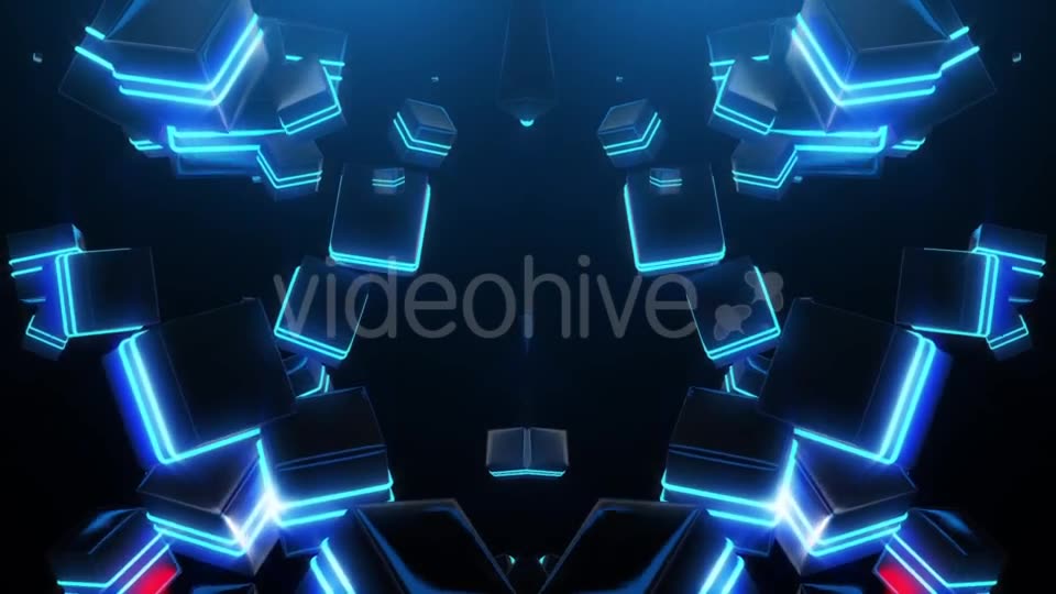 Abstract Blue Neon Squares Videohive 19976372 Motion Graphics Image 12