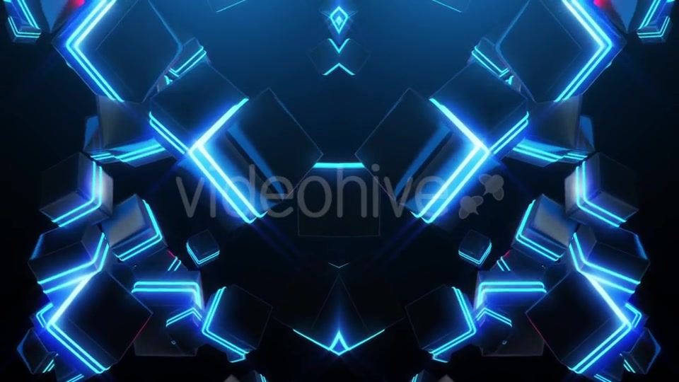 Abstract Blue Neon Squares Videohive 19976372 Motion Graphics Image 4