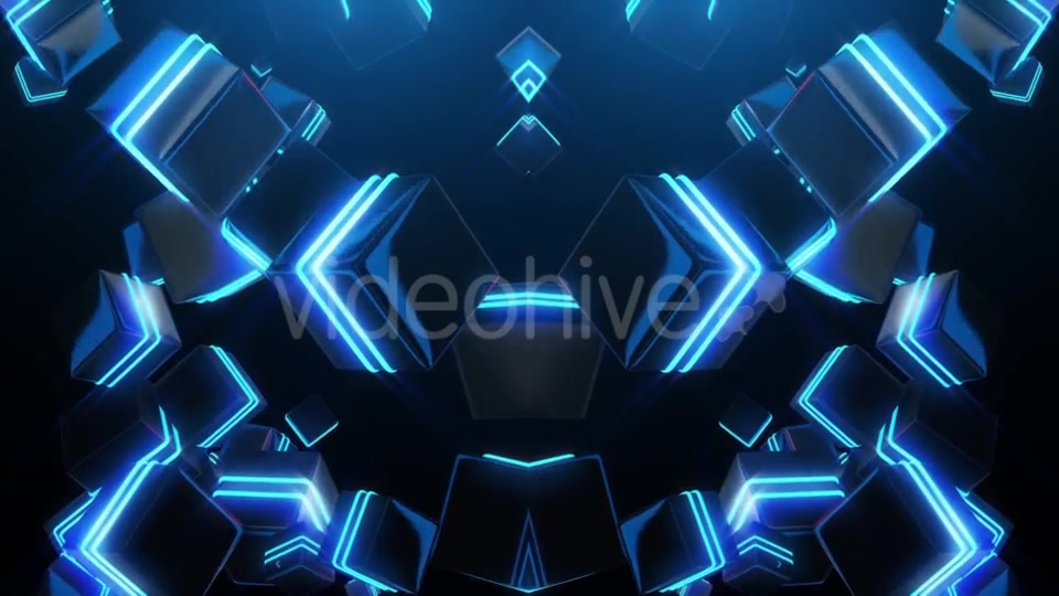 Abstract Blue Neon Squares Videohive 19976372 Motion Graphics Image 5