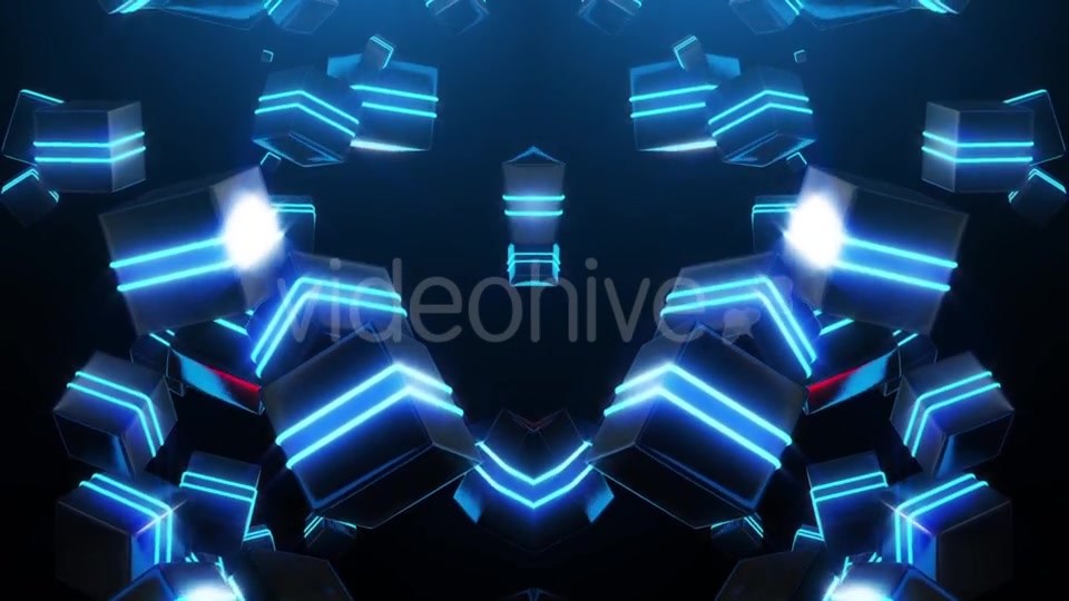Abstract Blue Neon Squares Videohive 19976372 Motion Graphics Image 8
