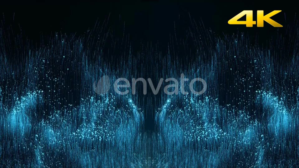 Abstract Blue Particles Background 4K Videohive 23709184 Motion Graphics Image 2