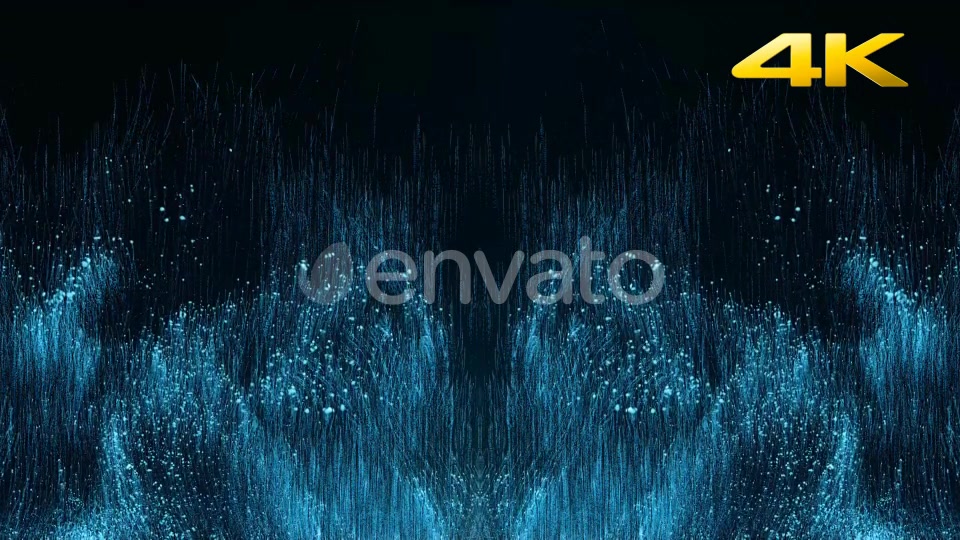Abstract Blue Particles Background 4K Videohive 23709184 Motion Graphics Image 3