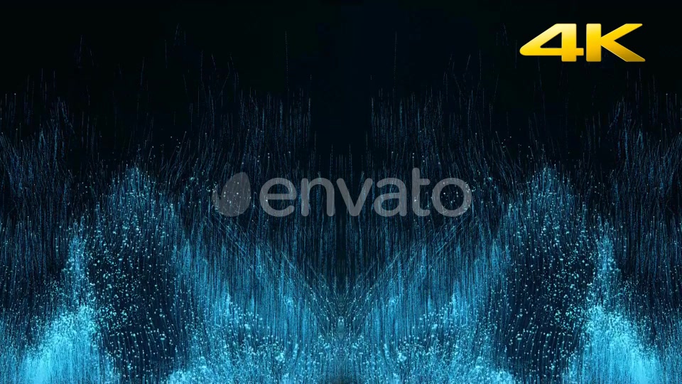 Abstract Blue Particles Background 4K Videohive 23709184 Motion Graphics Image 5