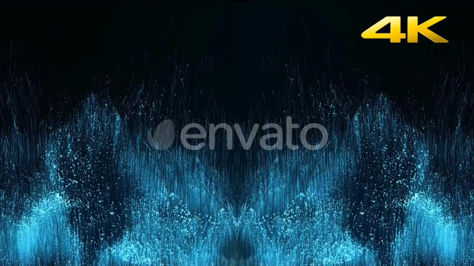Abstract Blue Particles Background 4K Videohive 23709184 Motion Graphics Image 6