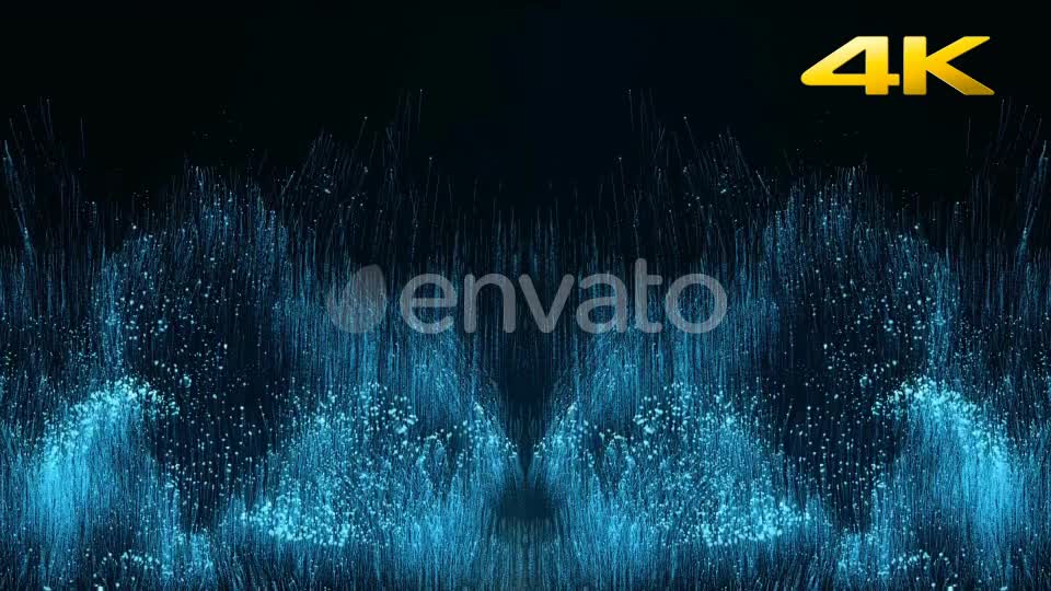 Abstract Blue Particles Background 4K Videohive 23709184 Motion Graphics Image 7