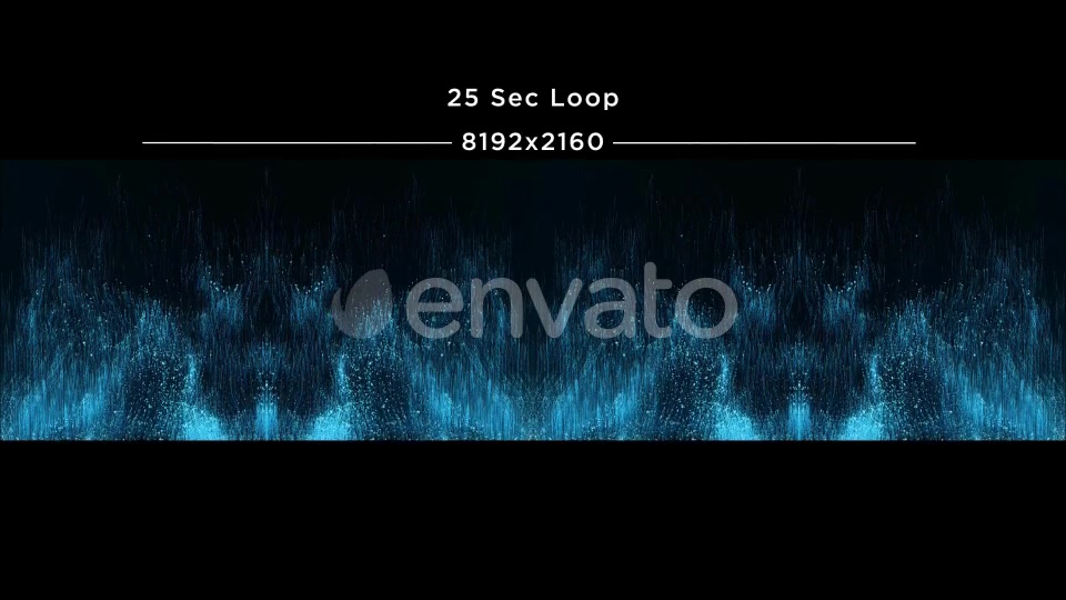Abstract Blue Particles Background 8K Videohive 23709182 Motion Graphics Image 4