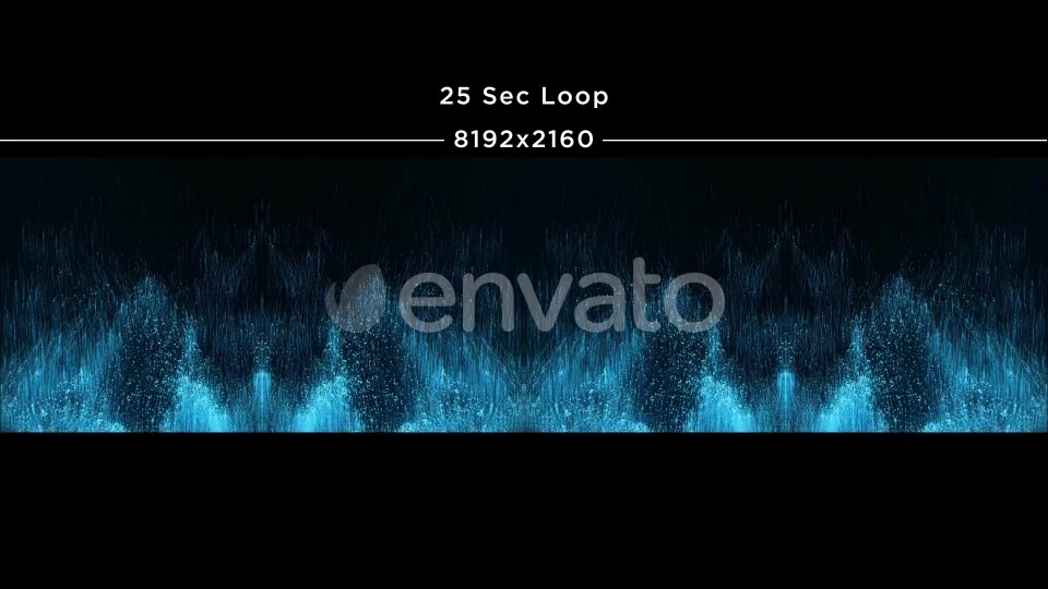 Abstract Blue Particles Background 8K Videohive 23709182 Motion Graphics Image 5