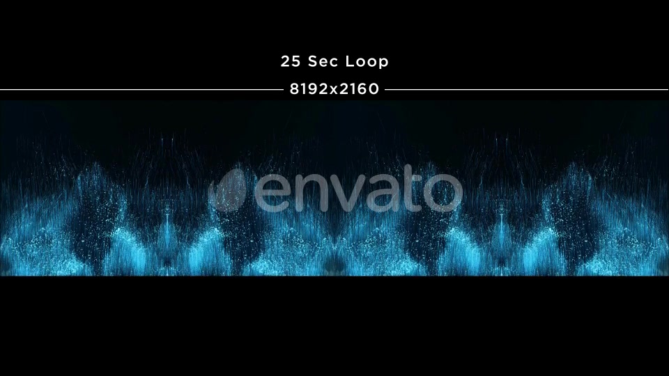 Abstract Blue Particles Background 8K Videohive 23709182 Motion Graphics Image 6