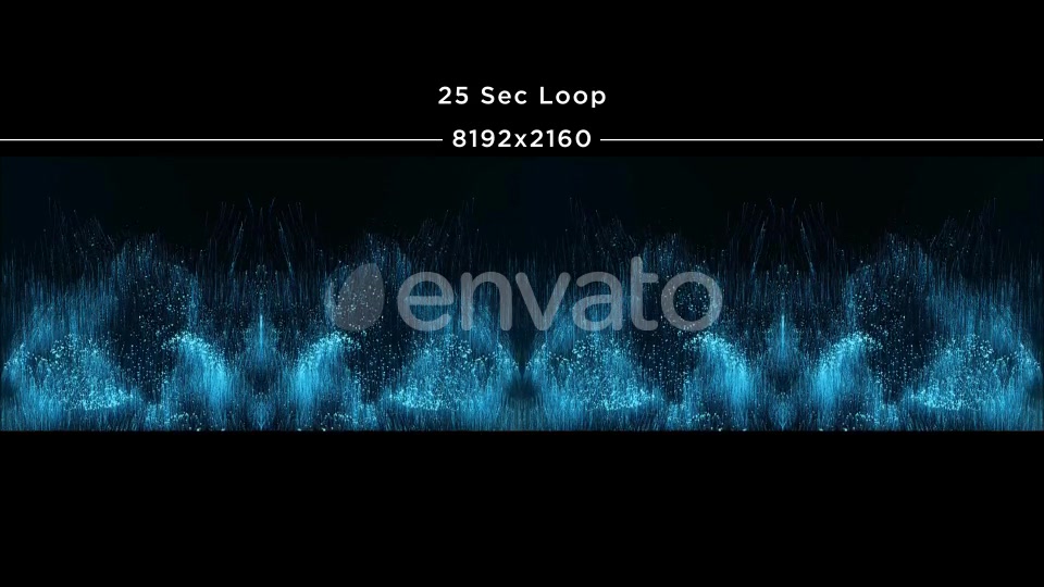Abstract Blue Particles Background 8K Videohive 23709182 Motion Graphics Image 7