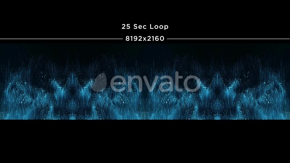 Abstract Blue Particles Background 8K Videohive 23709182 Motion Graphics Image 9