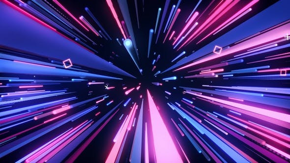 Abstract Blue pink Jump in Time - Videohive 22015767 Download