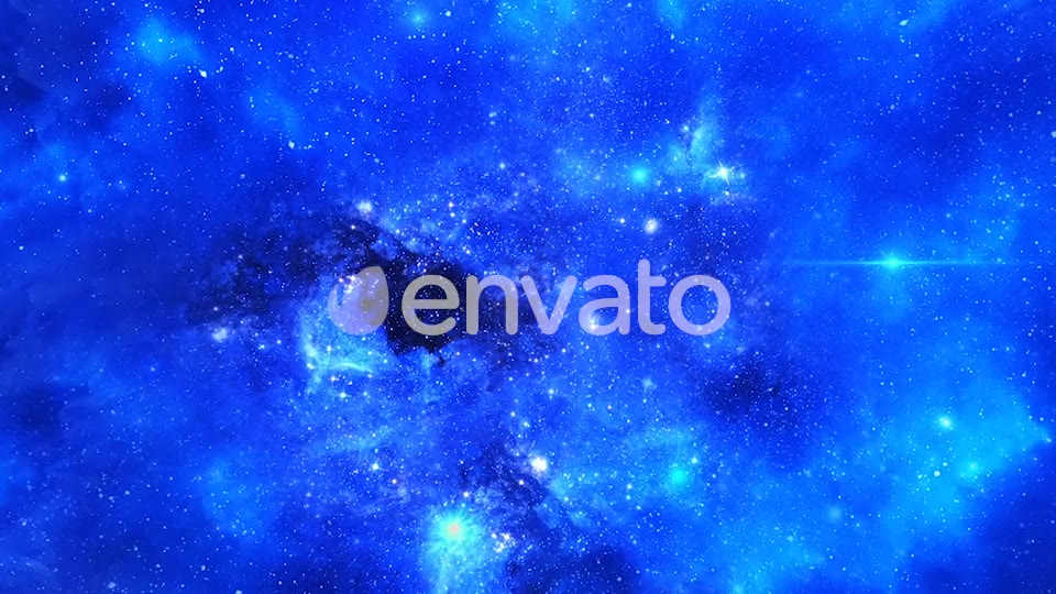 Abstract Blue Space Nebula and Bright Stars Videohive 21911730 Motion Graphics Image 2