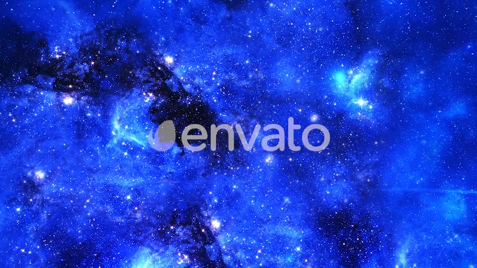 Abstract Blue Space Nebula and Bright Stars Videohive 21911730 Motion Graphics Image 5