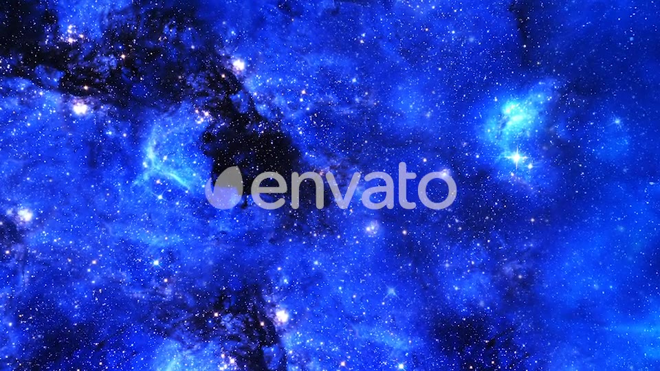 Abstract Blue Space Nebula and Bright Stars Videohive 21911730 Motion Graphics Image 6