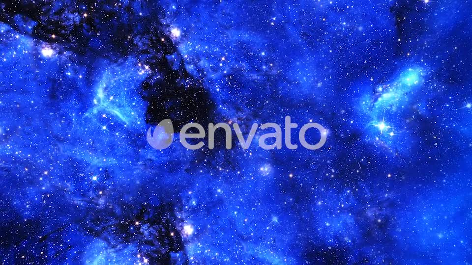 Abstract Blue Space Nebula and Bright Stars Videohive 21911730 Motion Graphics Image 7