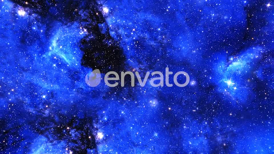 Abstract Blue Space Nebula and Bright Stars Videohive 21911730 Motion Graphics Image 8