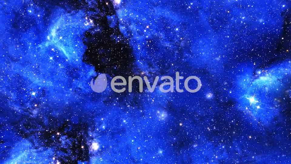 Abstract Blue Space Nebula and Bright Stars Videohive 21911730 Motion Graphics Image 9