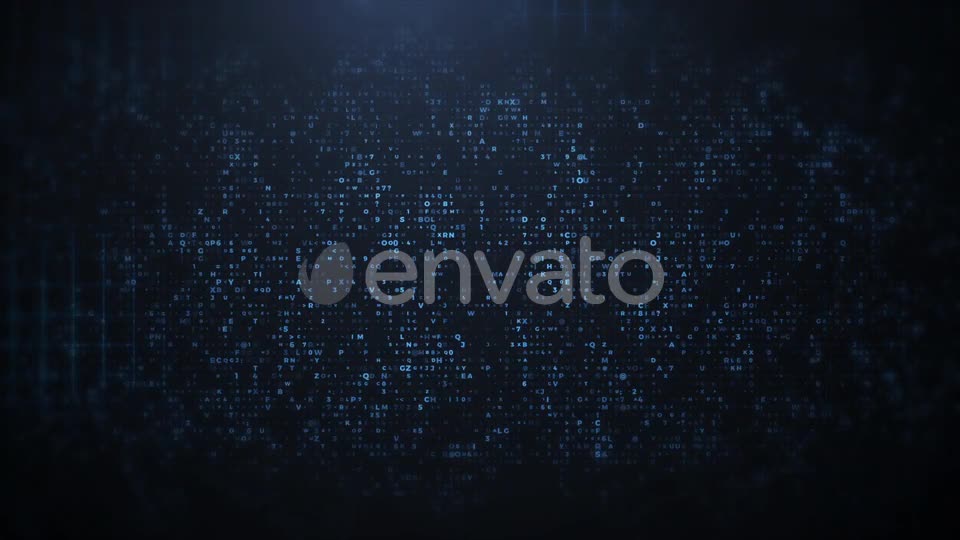 Abstract Blue Technology Crypto Grid Videohive 24051211 Motion Graphics Image 1