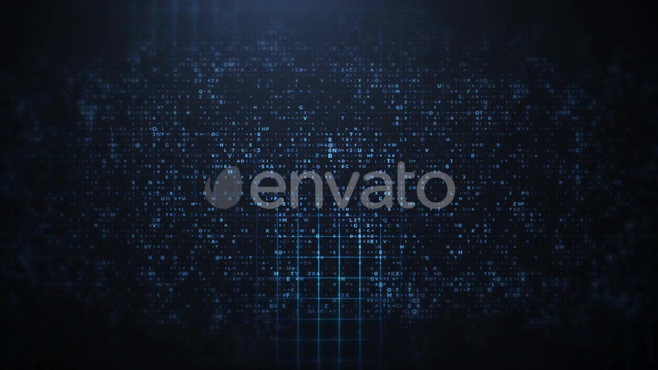 Abstract Blue Technology Crypto Grid Videohive 24051211 Motion Graphics Image 3