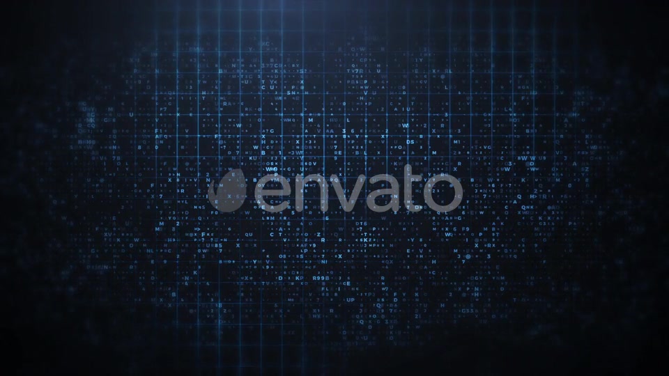 Abstract Blue Technology Crypto Grid Videohive 24051211 Motion Graphics Image 7