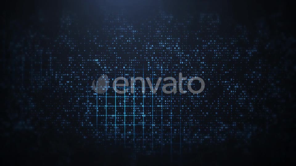 Abstract Blue Technology Crypto Grid Videohive 24051211 Motion Graphics Image 9