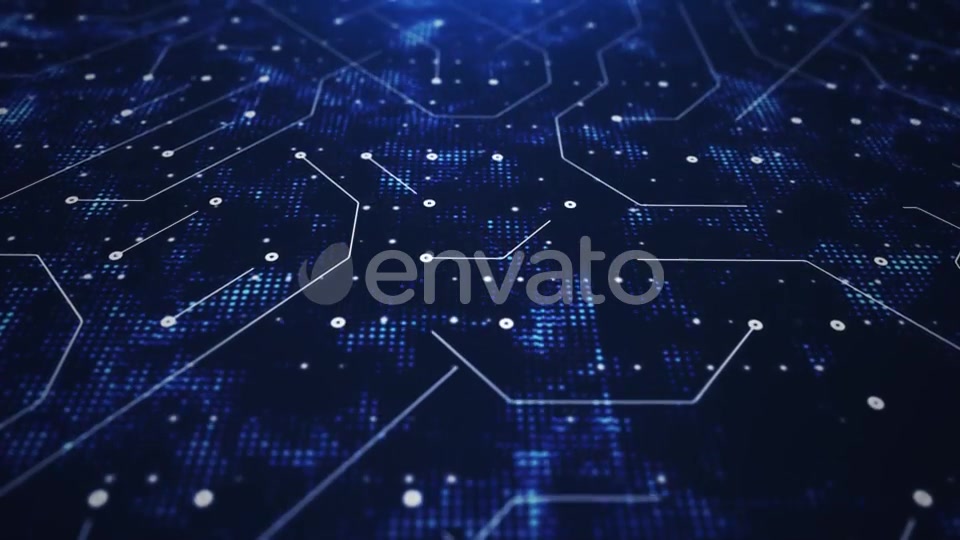 Abstract Blue World Circuit Videohive 21848872 Motion Graphics Image 4