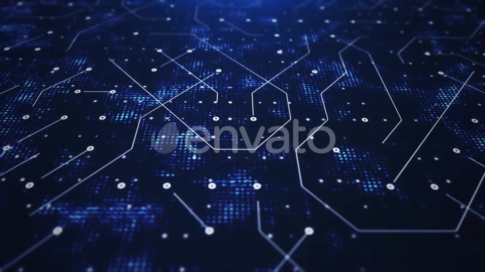 Abstract Blue World Circuit Videohive 21848872 Motion Graphics Image 9