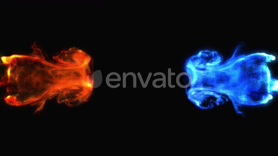 Abstract Collision of Two Opposing Forces Concept Videohive 23147812 Motion Graphics Image 3