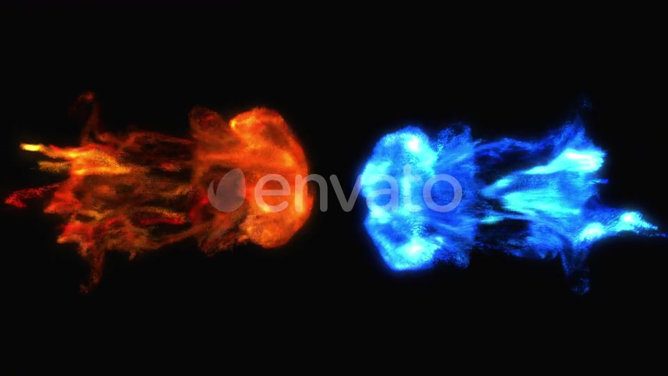 Abstract Collision of Two Opposing Forces Concept Videohive 23147812 Motion Graphics Image 4