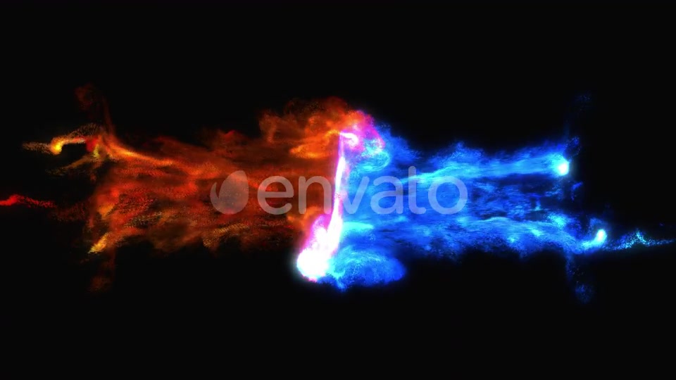 Abstract Collision of Two Opposing Forces Concept Videohive 23147812 Motion Graphics Image 5