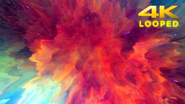 Abstract Colorful Paint Background 4K - 23457869 Download Videohive