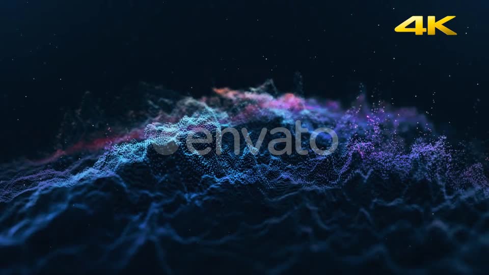 Abstract Colorful Particles 4K Videohive 24175465 Motion Graphics Image 1