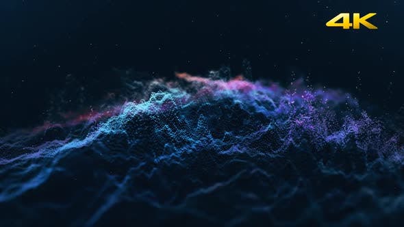 Abstract Colorful Particles 4K - 24175465 Download Videohive