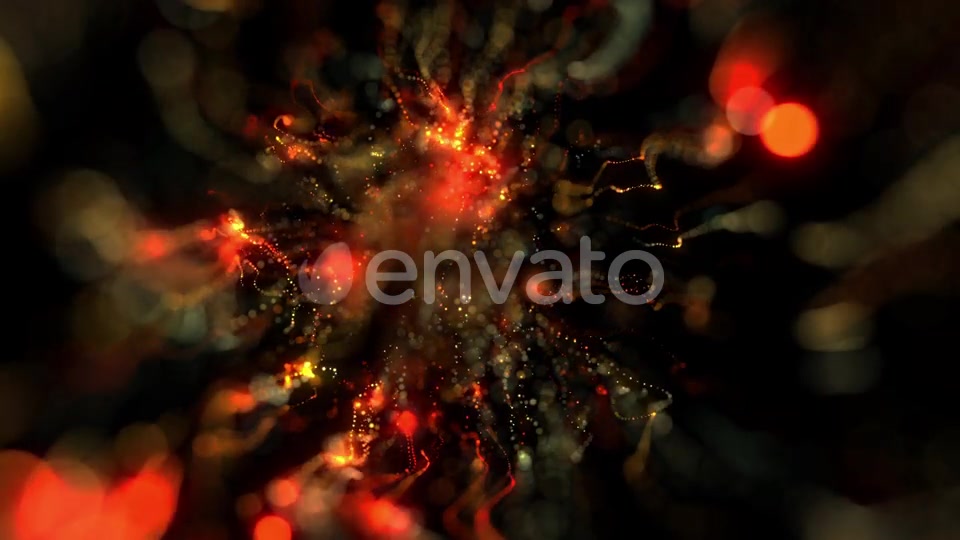 Abstract Colorful Particles And Bokeh Flowing Seamless Loop Videohive 23015640 Motion Graphics Image 5