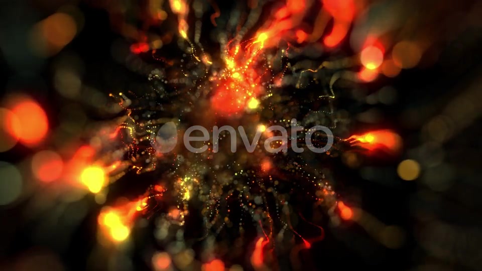 Abstract Colorful Particles And Bokeh Flowing Seamless Loop Videohive 23015640 Motion Graphics Image 7