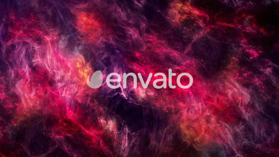 Abstract Colorful Red Nebula in Deep Space Videohive 23879104 Motion Graphics Image 1
