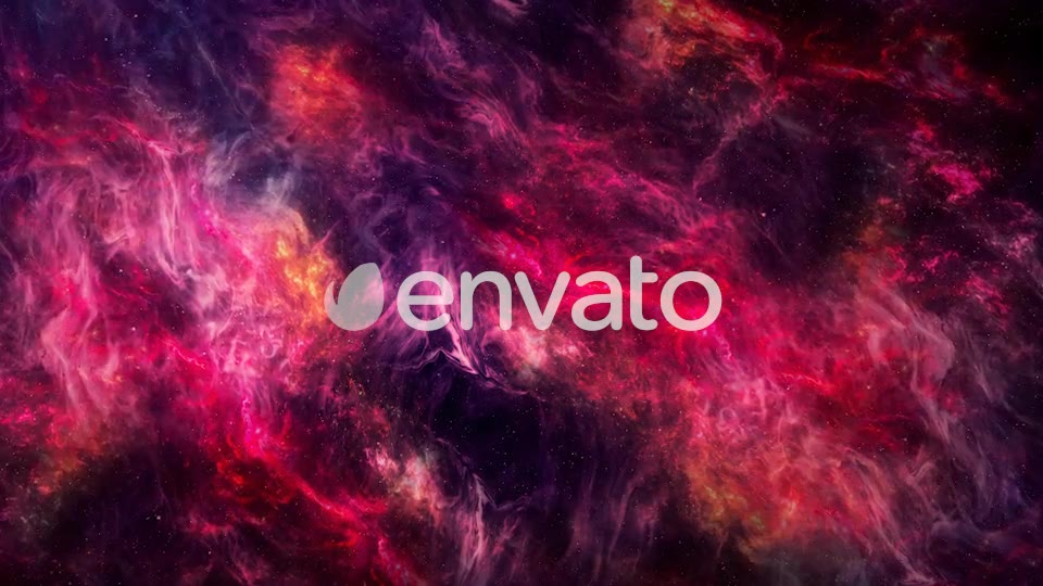 Abstract Colorful Red Nebula in Deep Space Videohive 23879104 Motion Graphics Image 2