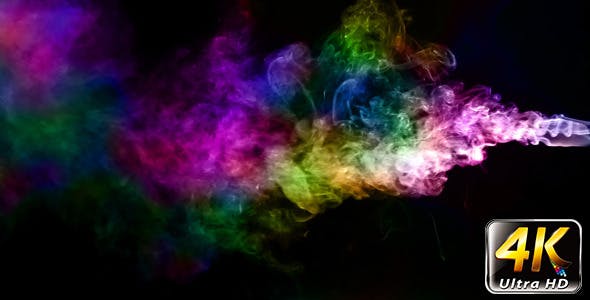Abstract Colorful Smoke Turbulence 1 - Videohive 11021651 Download