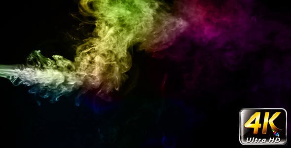 Abstract Colorful Smoke Turbulence 2 - Videohive 11021696 Download