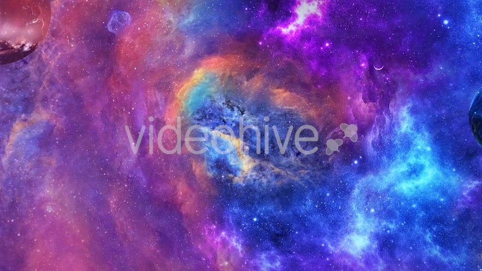 Abstract Colorful Space Nubulae and Hyper Jump Through Warp Tunnel Videohive 21378699 Motion Graphics Image 3