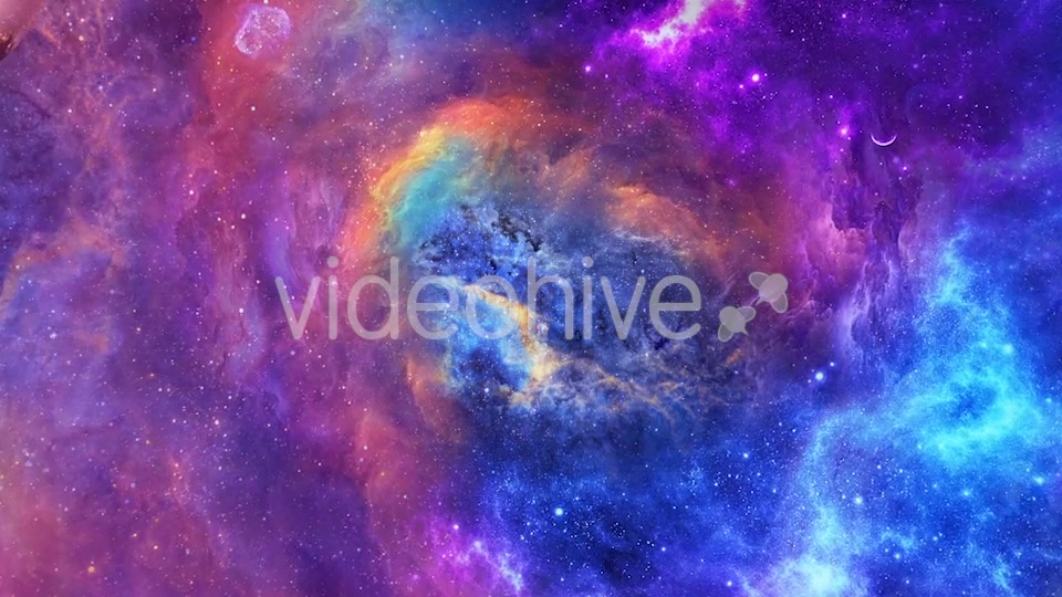 Abstract Colorful Space Nubulae and Hyper Jump Through Warp Tunnel Videohive 21378699 Motion Graphics Image 4