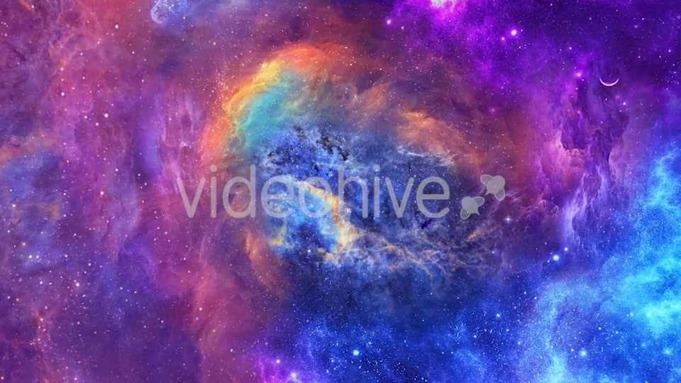 Abstract Colorful Space Nubulae and Hyper Jump Through Warp Tunnel Videohive 21378699 Motion Graphics Image 5