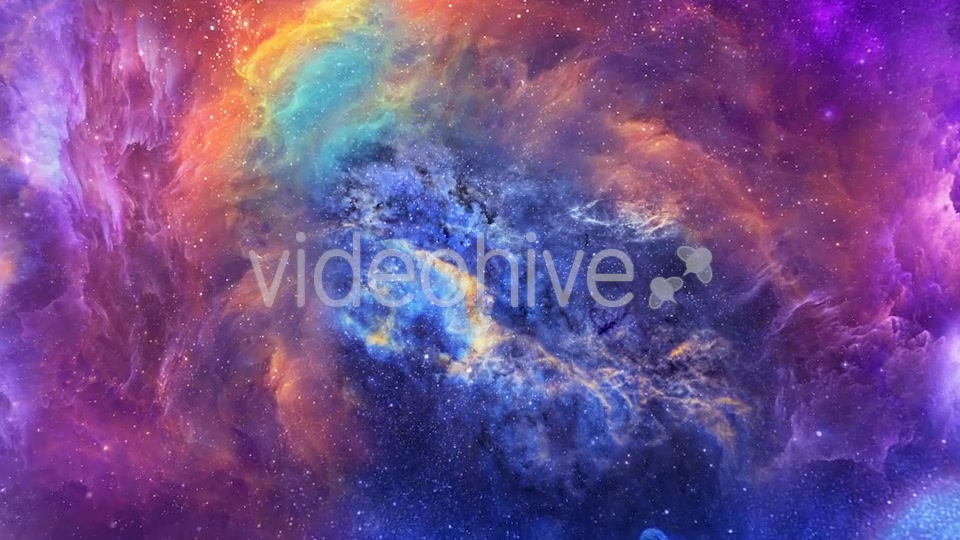 Abstract Colorful Space Nubulae and Hyper Jump Through Warp Tunnel Videohive 21378699 Motion Graphics Image 7
