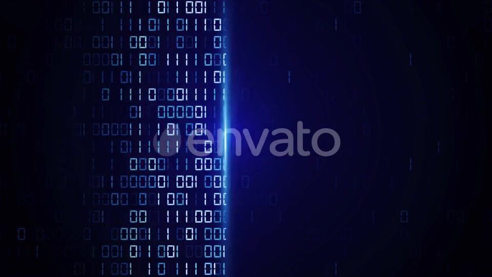 Abstract Digital Binary Data Scan Loop Videohive 23143166 Motion Graphics Image 3