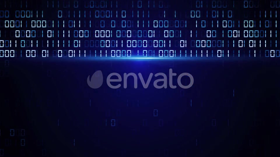 Abstract Digital Binary Data Scan Loop Videohive 23143166 Motion Graphics Image 4