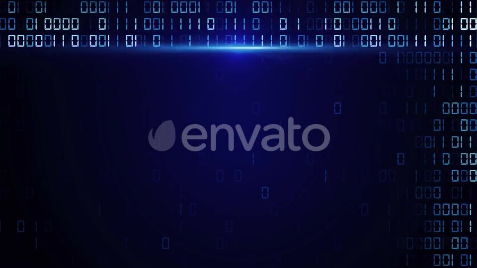 Abstract Digital Binary Data Scan Loop Videohive 23143166 Motion Graphics Image 6