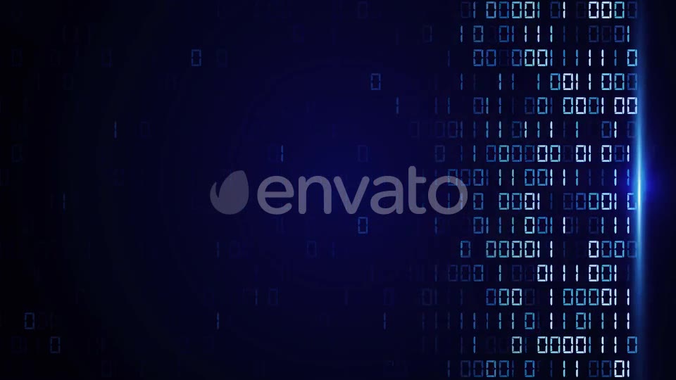 Abstract Digital Binary Data Scan Loop Videohive 23143166 Motion Graphics Image 8
