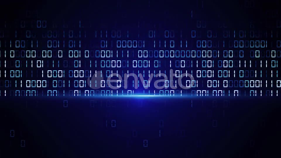 Abstract Digital Binary Data Scan Loop Videohive 23069609 Motion Graphics Image 2